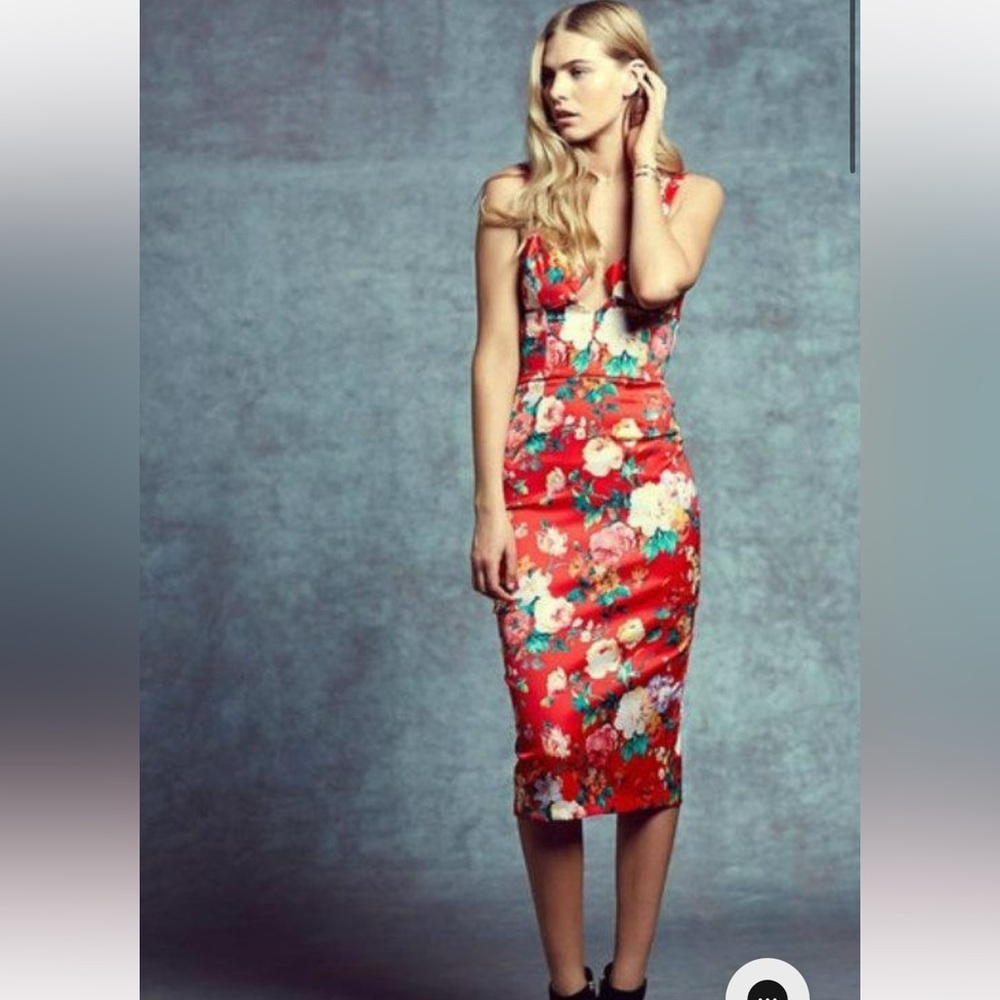 Free People Again floral Dylan Dress